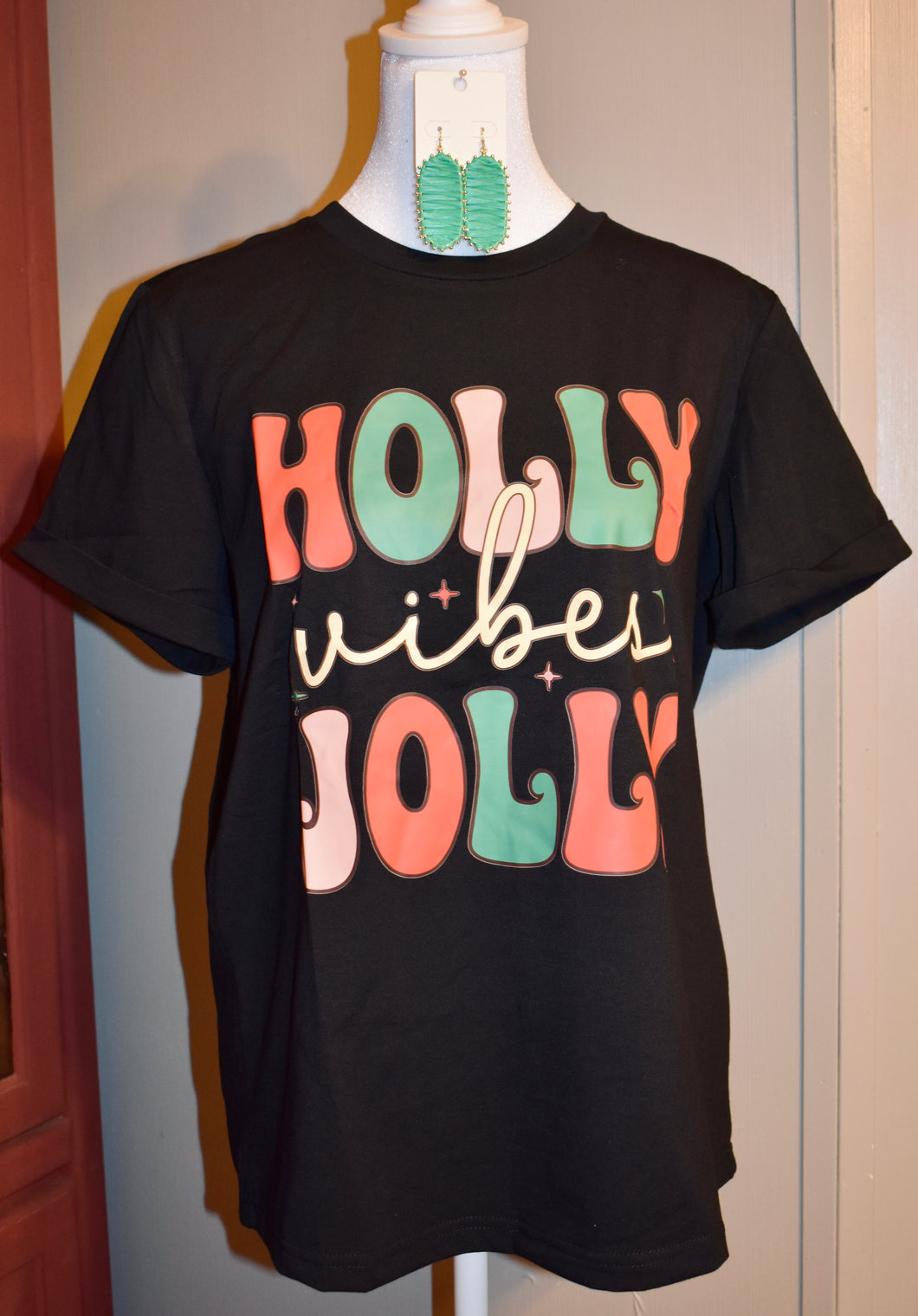 Holly Jolly Vibes Tee