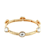 Load image into Gallery viewer, Oval Stone Bangle

