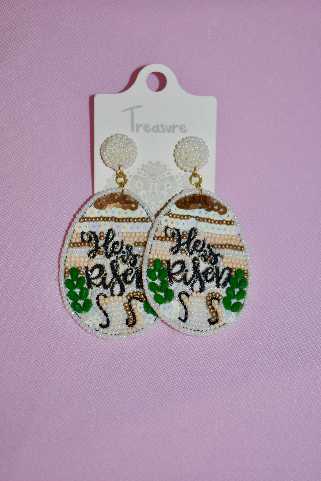 He Is Risen Earrings