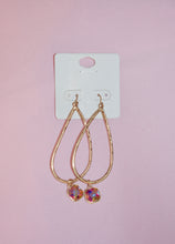 Load image into Gallery viewer, Crystal Dangle Teardrop Earrings
