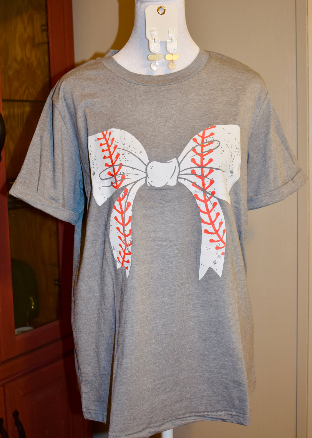 Baseball Bow Tee