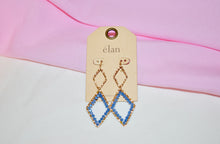 Load image into Gallery viewer, Double Diamond Earrings
