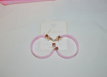 Load image into Gallery viewer, Gold Accent Hoop Earrings
